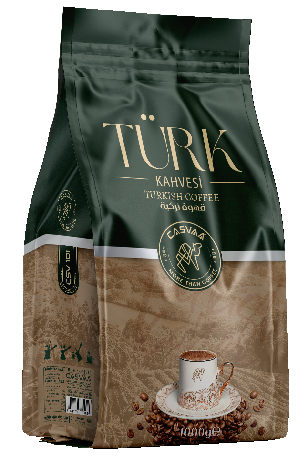 Damla Sakızlı Otantik <br>Türk Kahvesi - 160Gr